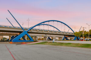 Sidewalk in Addison West, Texas
